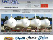 Tablet Screenshot of lpgandnh3.com